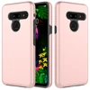 Hybrid phone case Smooth Surface Hard Pc outer shell and Soft Tpu inner skin mobile phone case for LG G8/G8S ThinQ