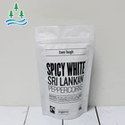 Custom Food Packaging Eco Friendly Bag Foodgrade Grip Seal Polythene Frosted Plastic Zipper Digital Print Stand Up Pouch