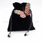 2019 Factory satin lined flannel bag Soft Velvet Jewelry Pouch With Custom Logo