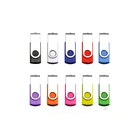 multi-color swivel external memory stick high speed custom printed 128 gb usb 3.0 flash drive