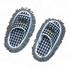 Chinese Ultra simple wholesale chenille lazy footwear home Women floor cleaning slippers