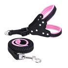 Support customization service protective dog harness vest reflective pattern