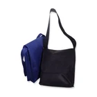 Promotional Blank canvas messenger satchel non woven bag