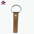 Longzhiyu12years manufacturer custom blank keychain with leather simple design keychain high quality keychain for bag