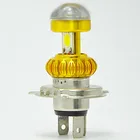super bright high and low led work lights with screw base H4 2sides 12v-85v mushroom for headlight motorcycle