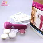 Customized personalized electric waterproof rotating 5 in 1 facial massager cleansing brush