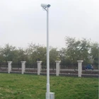 Galvanized Traffic and Telescopic CCTV Camera Mast Steel Pole for monitoring