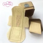 Wholesale Female Pads Sanitary Napkins In Bulk , Bamboo Fiber Sanitary Napkin Women Sanitary Pads