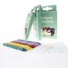 Promotional Gift Assorted Color Wax Crayon colors set Crayon for kids painting