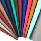Recycle bonded artificial PU leather shoe material for bag
