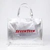 Supermarket Giveaway Silver Laminated Non woven Shopping Reusable Rrocery Bag