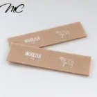 High Quality Custom brand Logo Washing Printing Barcode Label Sticker Care Private Fabric Printed Label For Clothing