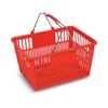 Stackable High Quality Wholesale Shopping Basket Plastic