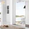 custom contemporary 1300x2000mm russian shower room tempered mirror mirrored shower screens