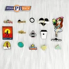 PinsBack soft enamel metal pin customized logo enamel custom pins badge new design