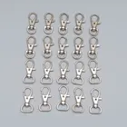 Metal Lobster Trigger Swivel Clasp Hooks Clip Buckle Jewellery Making Arts Crafts Key Ring Keychain