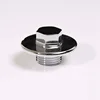DZR Brass Flange Cap Fitting Pipe Threaded Chrome Plating Plug Fittings