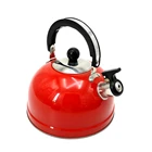 High-quality Stainless Steel Flat Bottom Tea Pot Whistling Kettle