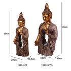 Art Craft Decoration Home Large Buddha Statue Resin Figurines To Paint
