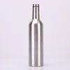 750ml stainless steel red wine bottle water bottle double wall insulated stainless steel flask by color painting