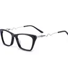 Acetate metal frame eyewear optical frame latest model spectacle frame for female