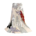 Custom Made Polyester Voile Long Scarf Shawl No Minimum