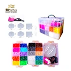 20000 pcs Perler iron fuse beads DIY educational toys HAMA beads with mini iron and tools kit