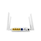 2.4g 5g dual band 1200mbps portable 4g wifi router