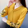 Fashion woman blouses 2019 Long sleeve chiffon women blouse shirt office lady shirt women tops