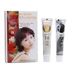 Permanent 5 minute instant hair color cream (marron brown,gold copper,asian black,natural black wine red)