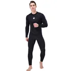 3mm Neoprene Wetsuit Jumpsuit Men's Full Body Diving Suit for Snorkeling, Scuba Diving, Surfing