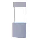 Custom Printing Logo Plastic Promotion Counter Table