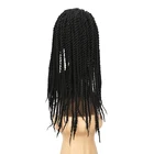 Wig Wholesale Cheap Box Braid Lace Wig For Black Women Afro Crochet Braid Wig