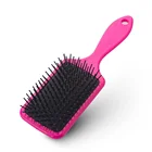 professional Supply plastic Handle nylon hair brush comb