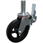 Standard 8 Inch Iron Rubber Scaffold Caster
