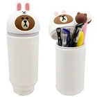 Factory High Quality Personalized Rabbit Bear Marker Pen Holder Custom