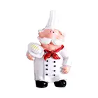 Popular Home Decor High Quality Chief Cook Design Epoxy 3D Resin Souvenir Fridge Magnet