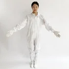 Antistatic ESD Cleanroom Workwear Smock Clothing