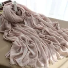 Solid premium cheap malaysia ready to wear instant scarf hijab