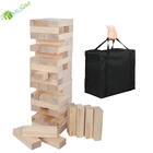 YumuQ Giant New Zealand Pine Wooden Tumble / Tumbling Toppling Tower / Timbers