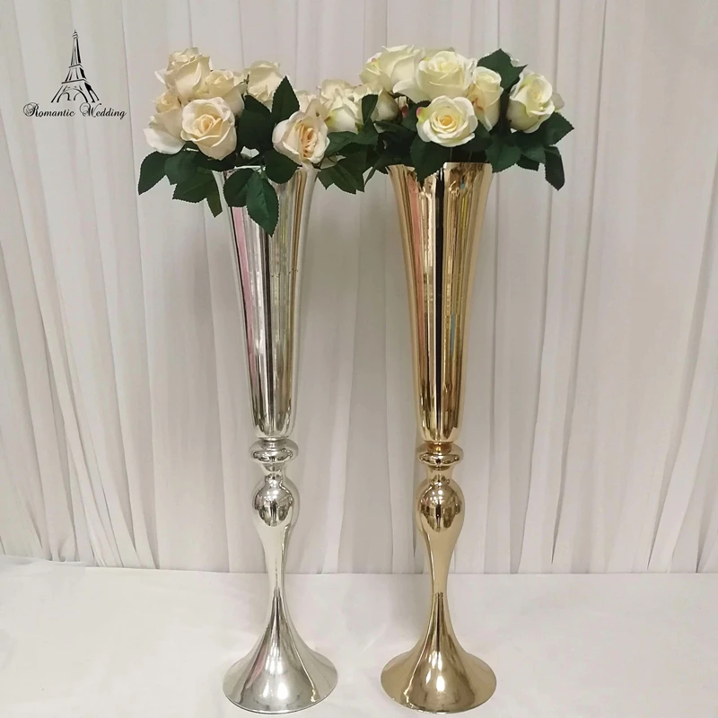 Venta al por mayor de metal decorado florero-Compre online los mejores