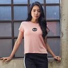 New Sportswear Yoga T-Shirts Tops For Women Dry Quick Yoga Gym Top Sport T Shirt Running Short Sleeve