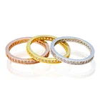 Value Engagement Wholesale Jewelry CZ Wedding 925 Sterling Silver Ring