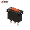 Rocker Switch LED Plastic 12V Thermal Circuit Breaker With Long Terminal