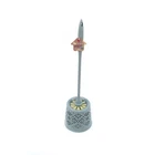 factory plastic toilet brush and holder set,cheap toilet brush china