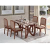 2019 new product Luxury design dining table and chair set fashionable dining room furniture tables and chairs restaurant used