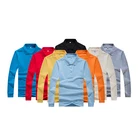2019 autumn winter new men polo high quality polo shirt fashion casual long sleeves solid polo shirt brand clothing