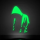Reflective Silver Glow In Dark Heat Transfer Vinyl Illuminate for Men Tshirt