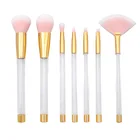 High Quality Gold Makeup Brush Sets DIY Empty Tube Colorful Luxury Make up Brushes Wholesale