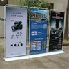 High - quality brand poster door-shaped display stand trade show free standing point display rock for sale